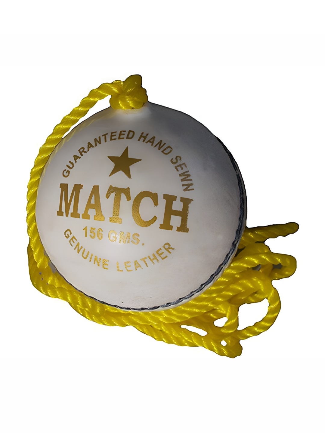 

HackerX Leather Cricket Hanging Ball, White