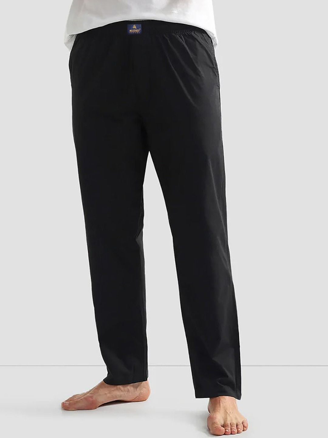 

MISCHIEF MONKEY Mid Rise Lounge Pants, Black