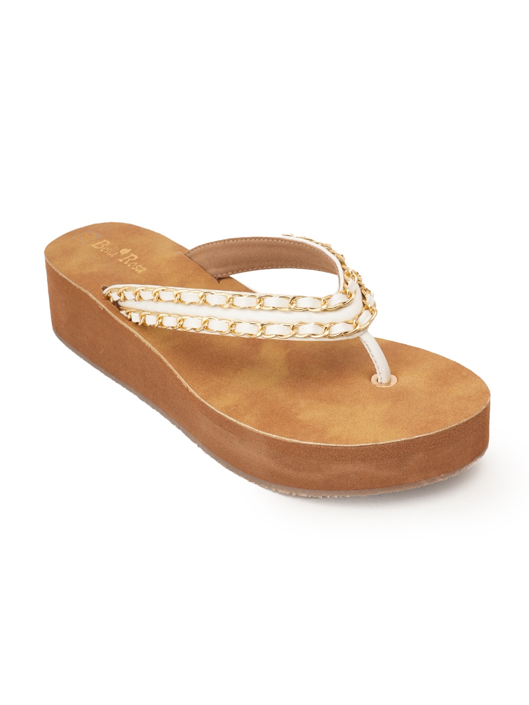 

Bella Rosa Platform Sandals, White