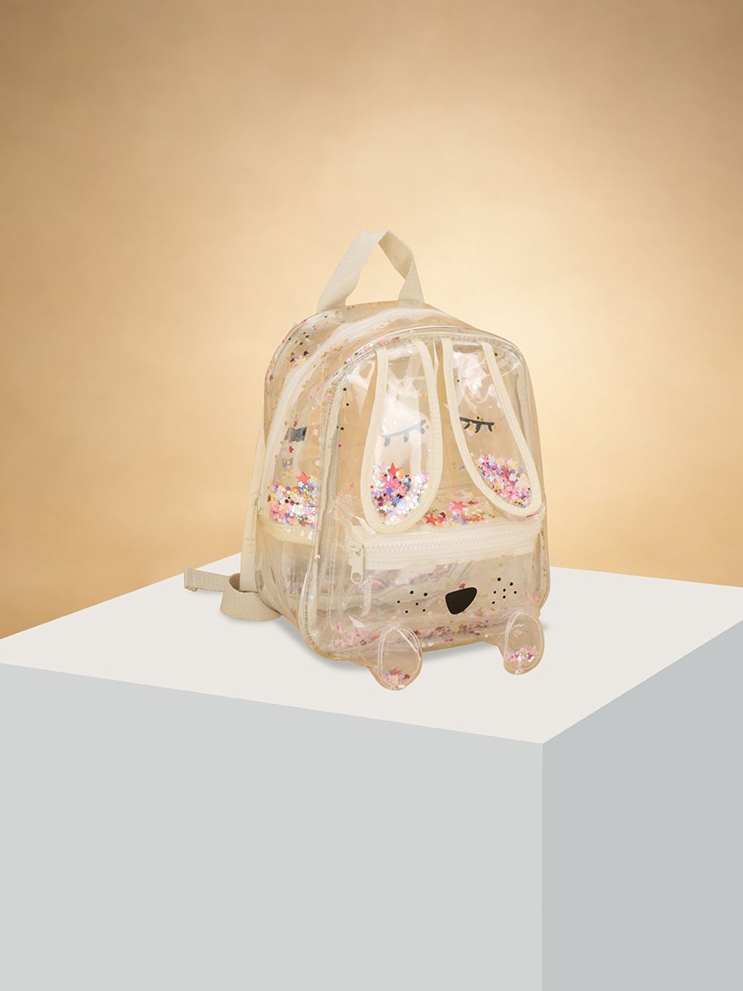 

Pantaloons Junior Girls Ergonomic Straps Backpack, Off white