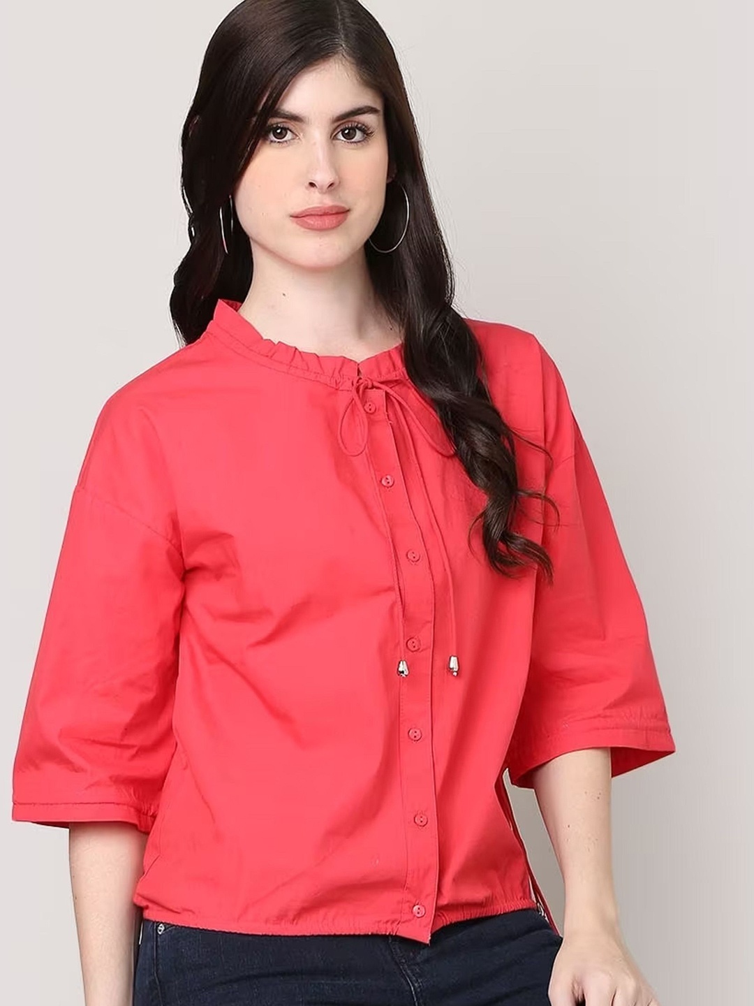 

SAKURA Cotton Top, Red