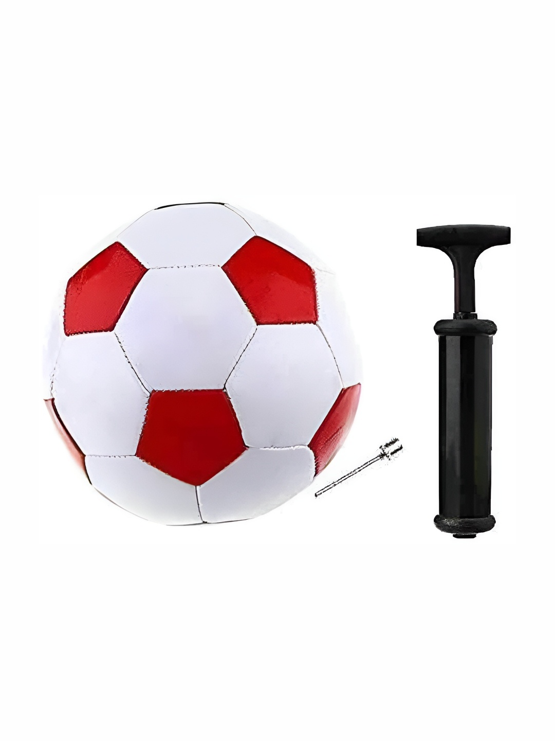 

HackerX Smart football With Air Pump, Red