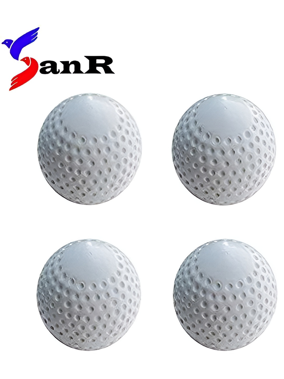 

HackerX 4-Pcs Hockey Ball, White