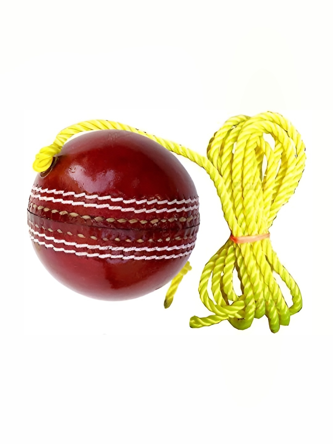 

HackerX Leather Trainy Sports Cricket Ball, Red