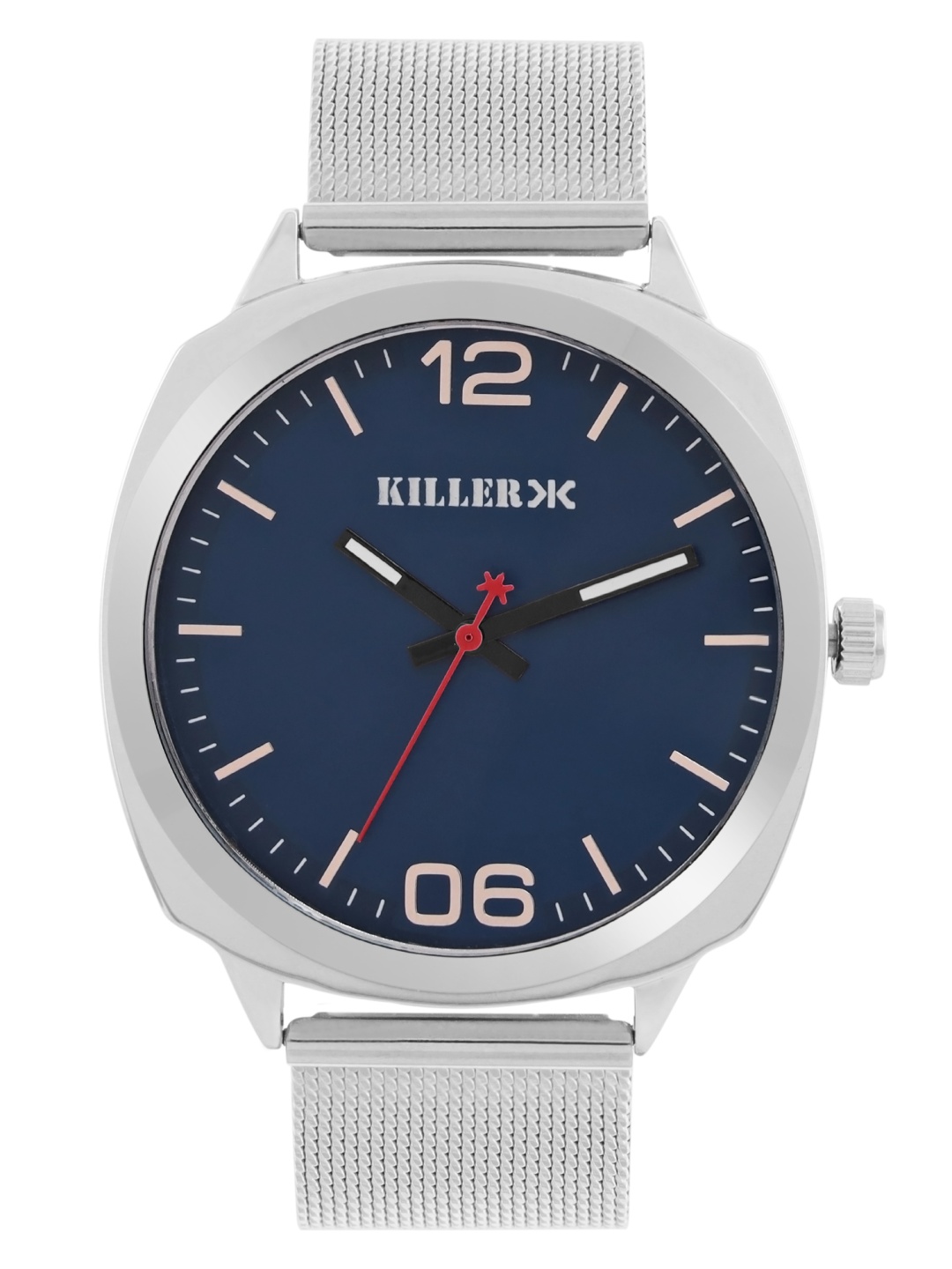 

Killer Men Brass Printed Dial & Straps Analogue Watch KL25-1A, Blue