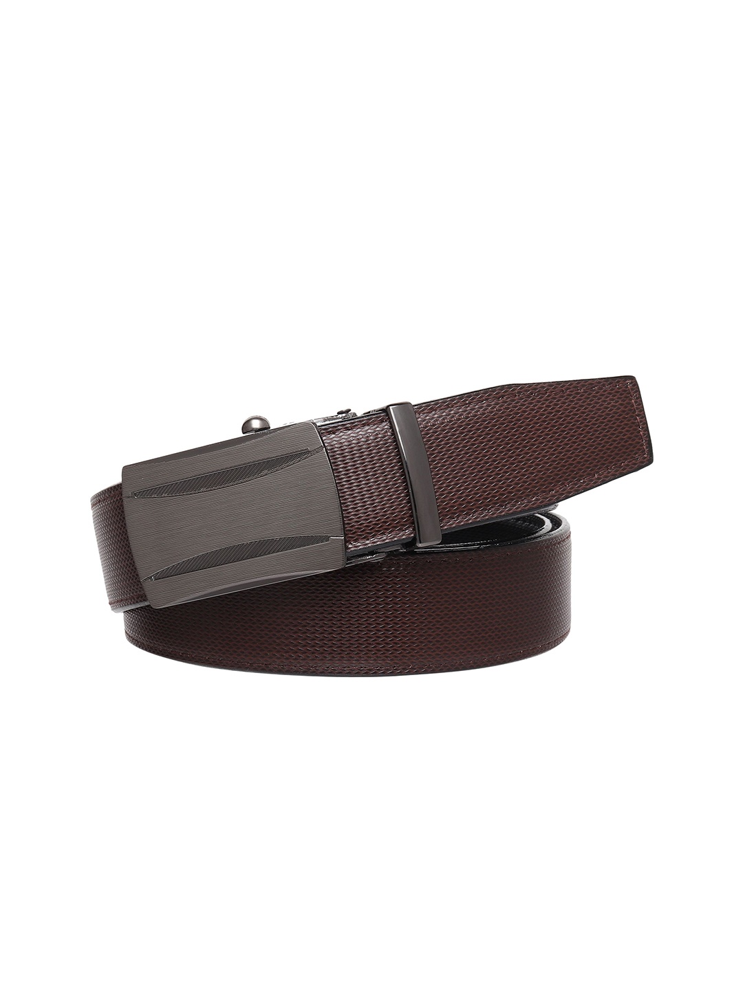 

Provogue Men Textured Reversible Formal Belt, Brown