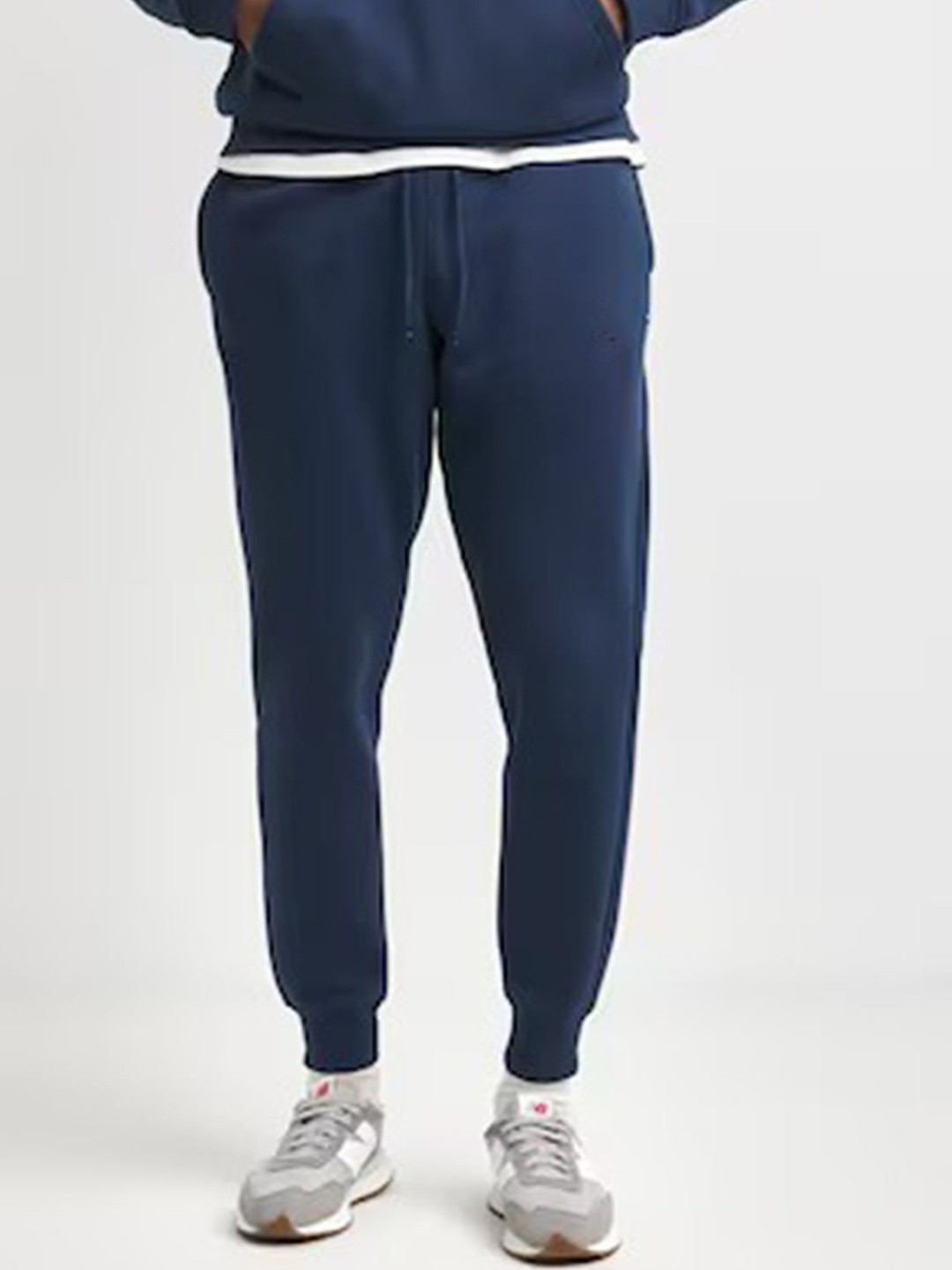 

Moda Rapido Men Mid Rise Joggers, Navy blue