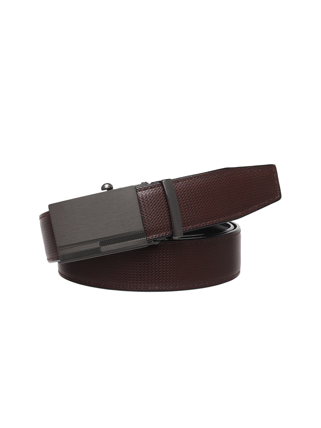 

Provogue Men Textured Formal Belt, Brown