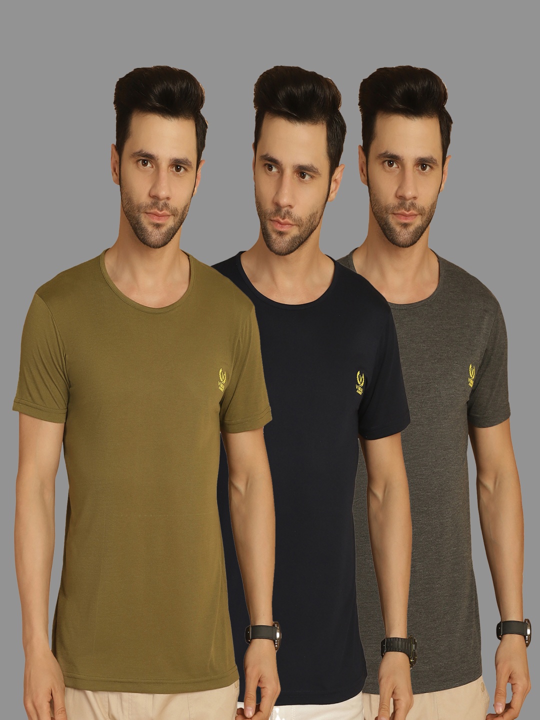 

VIMAL JONNEY Men 3 Pockets T-shirt, Multi