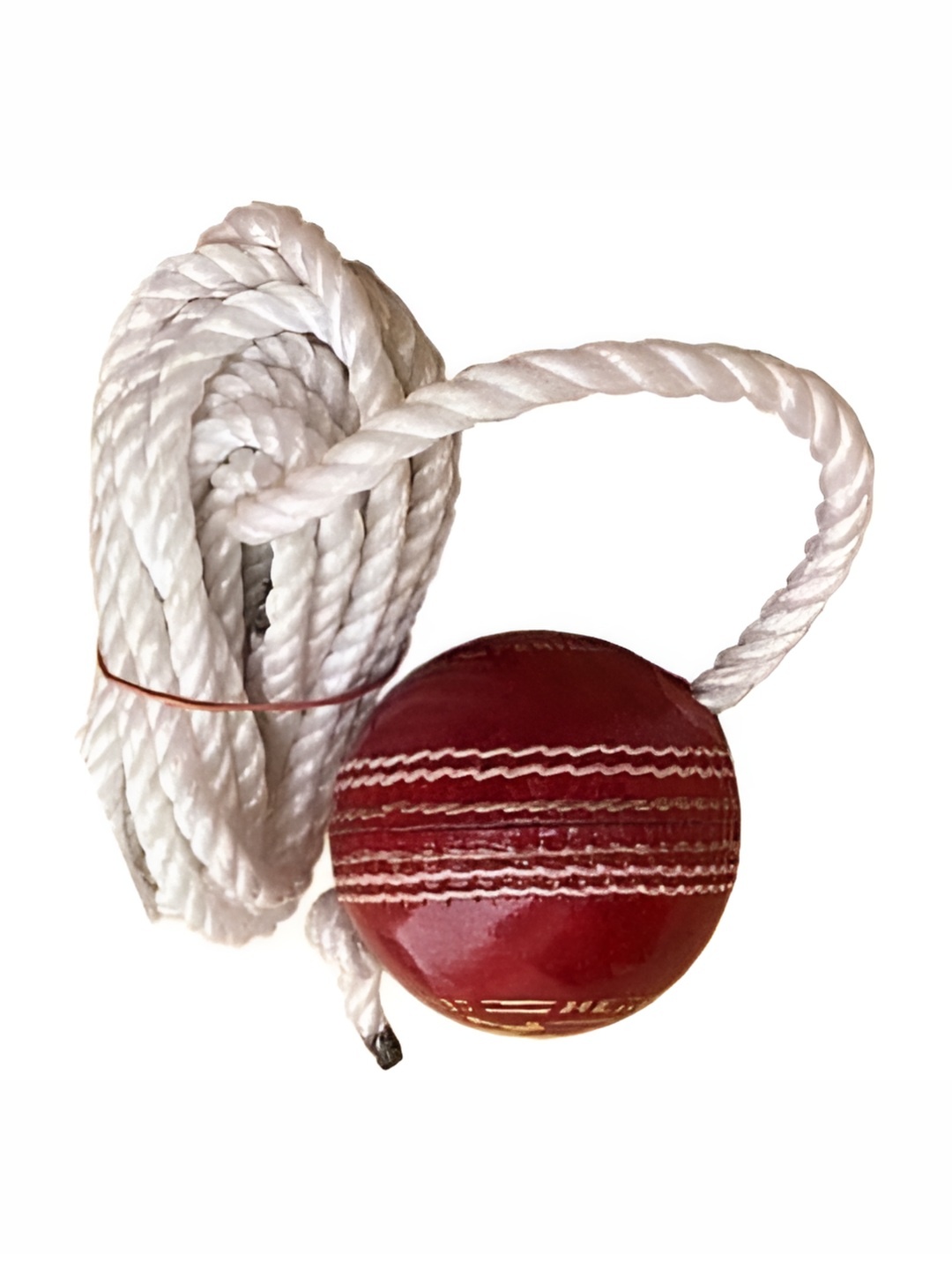 

HackerX Pebble Trainy Sports Cricket Ball, Red
