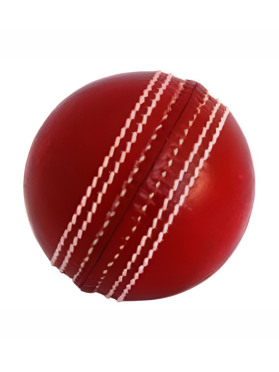 

HackerX Premium Leather Cricket Ball, Red