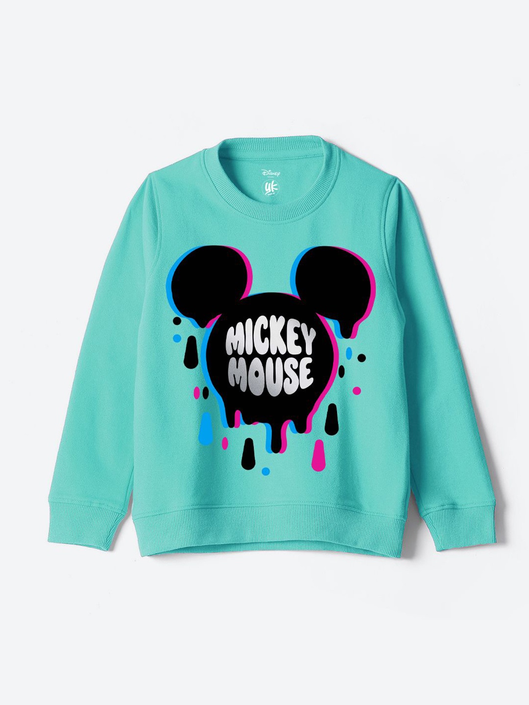 

YK Disney Boys Printed Sweatshirt, Turquoise blue