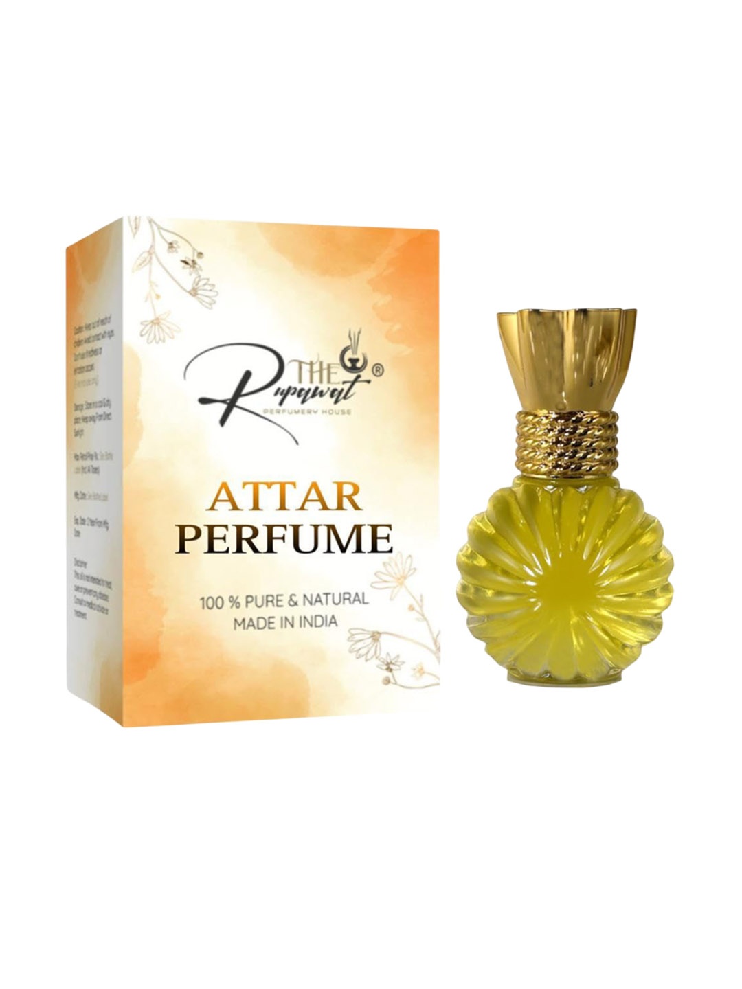 

THE RUPAWAT Perfumery House Brazzer 0076 Natural & Alcohol Free Attar - 12 ml, Transparent