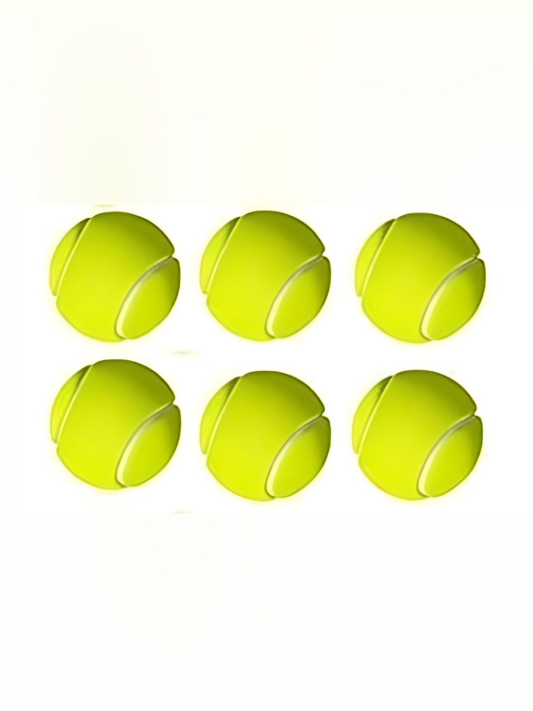 

HackerX 6-Pc Fuzzy Sports Tennis Balls, Yellow