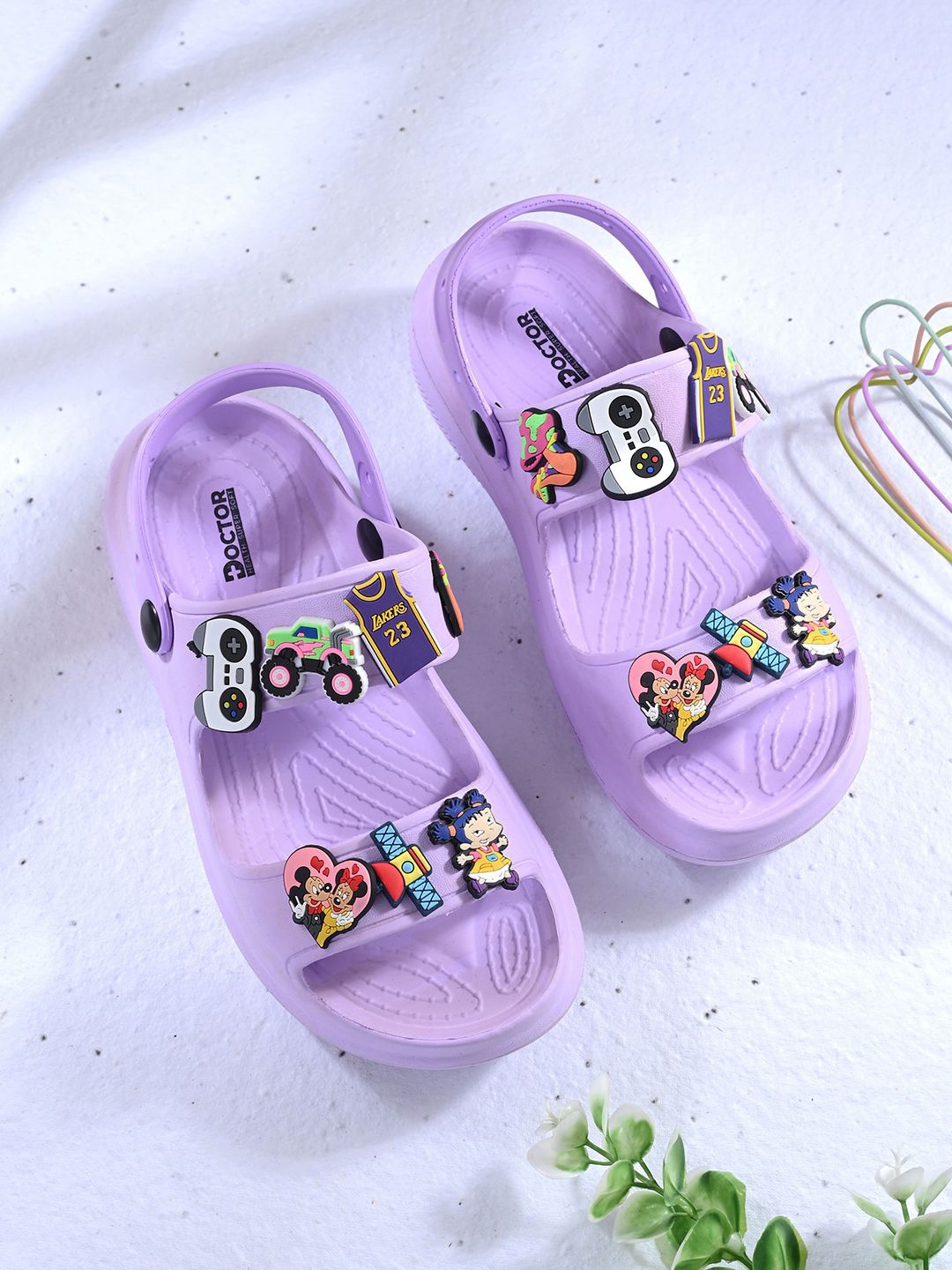 

DOCTOR HEALTH SUPER SOFT Women Sliders, Purple