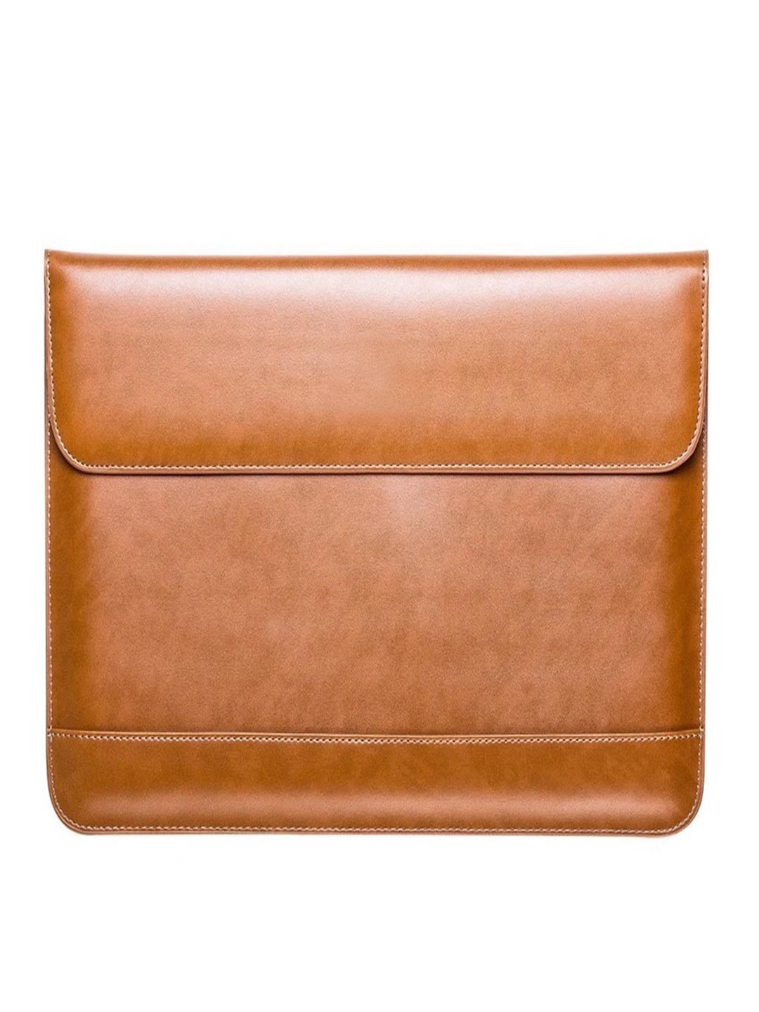 

Abelardo De Moda Unisex Leather Laptop Sleeve, Tan