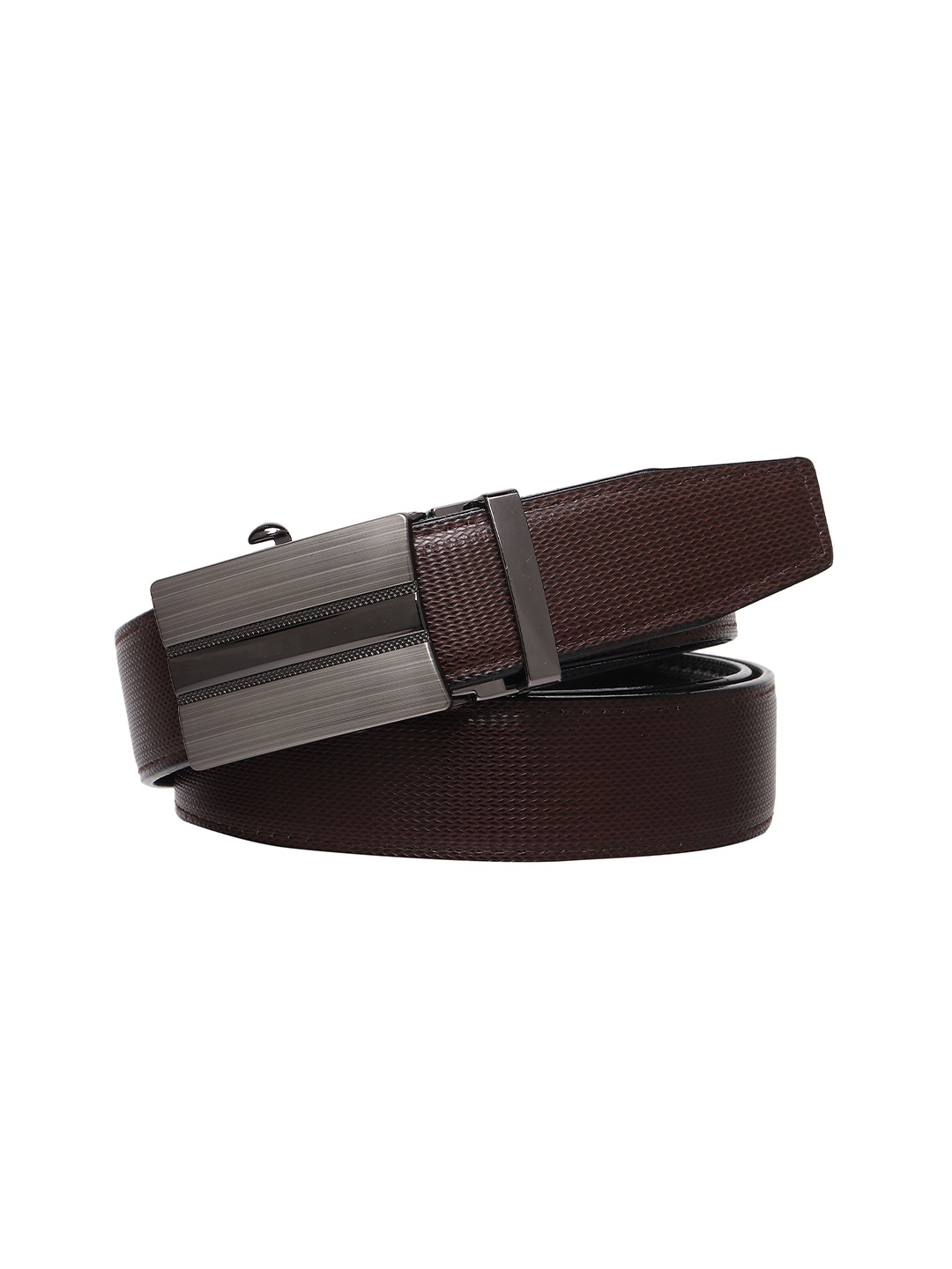 

Provogue Men Textured Reversible Formal Belt, Brown