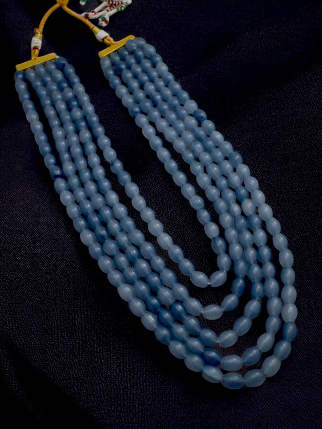 

TISHUL JEWELS Gold-Plated Meenakari Necklace