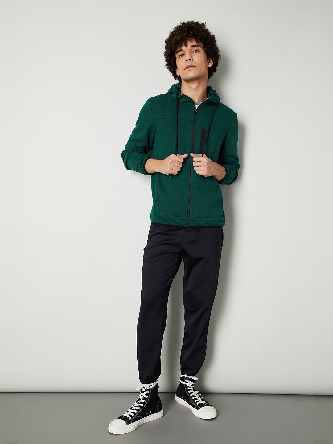 

max Men Hooded Sweatshirt, Green