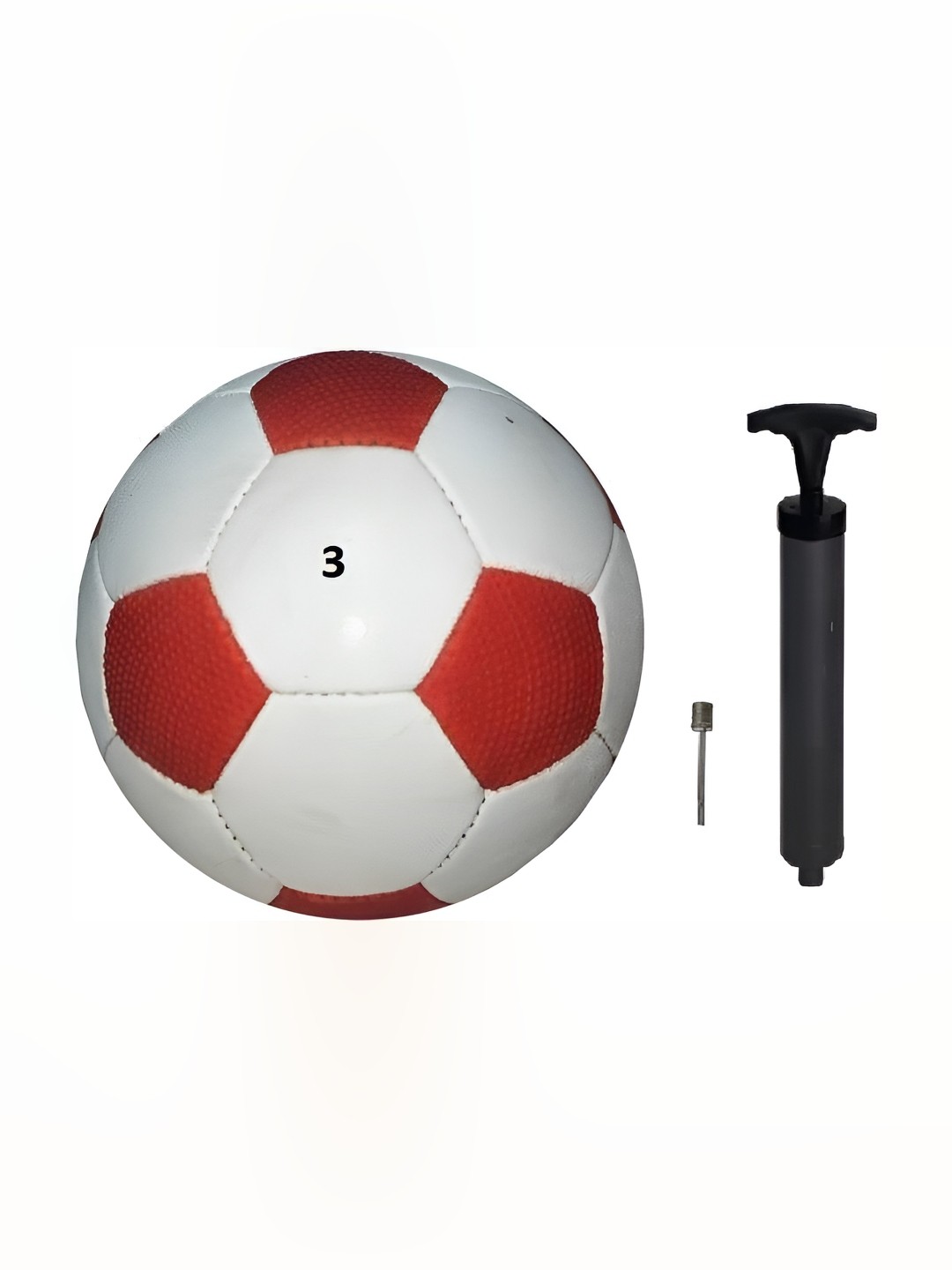 

HackerX Pebble Trainy Sports Football With Air Pump, White