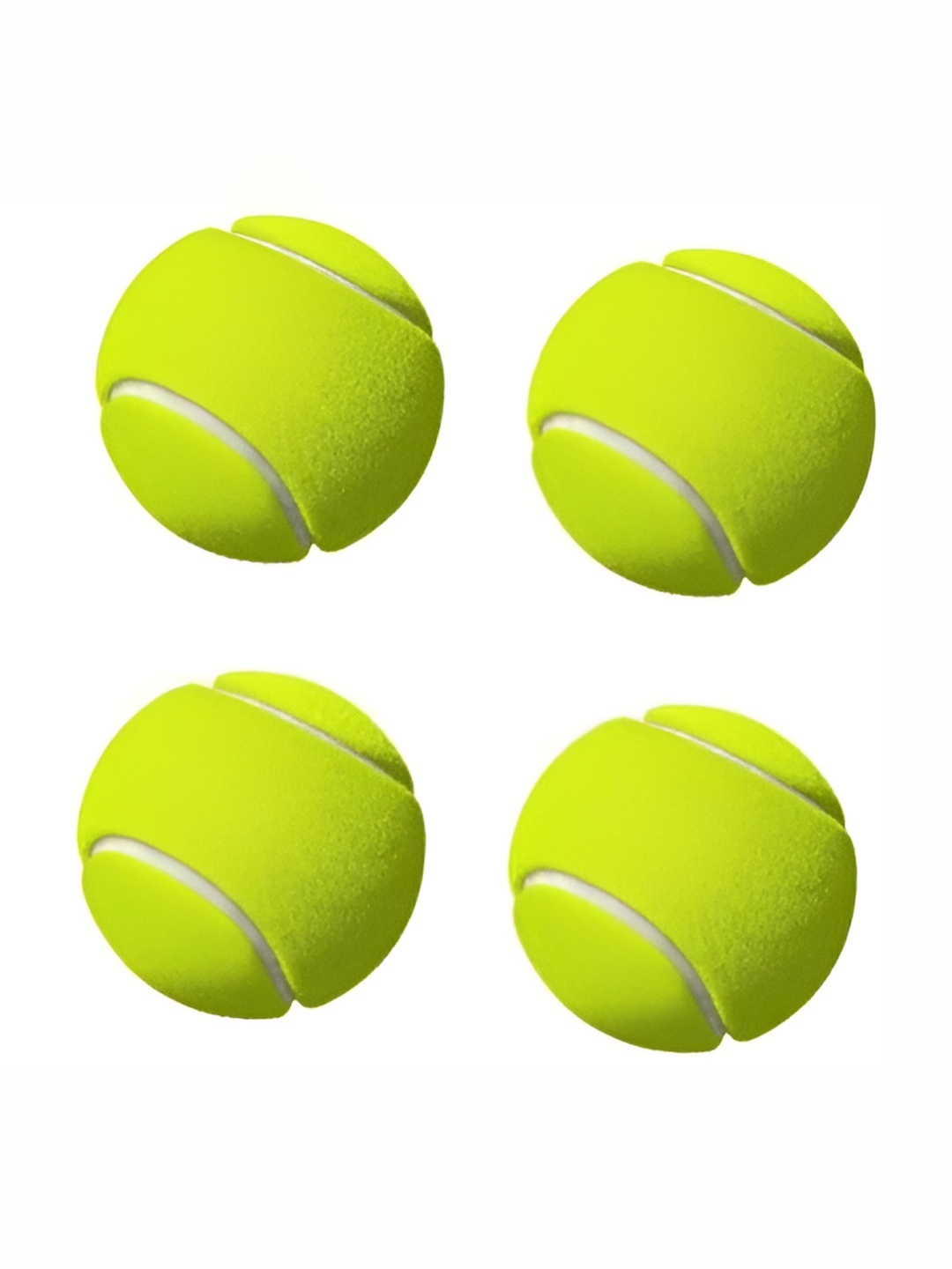 

HackerX 4Pcs Fuzzy Sports Tennis Ball, Green