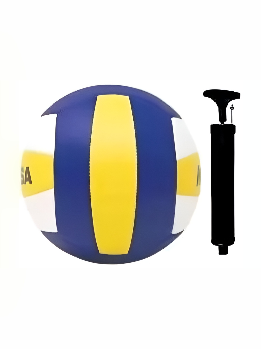 

HackerX Good Quality Volley Ball & Air Pump, Blue