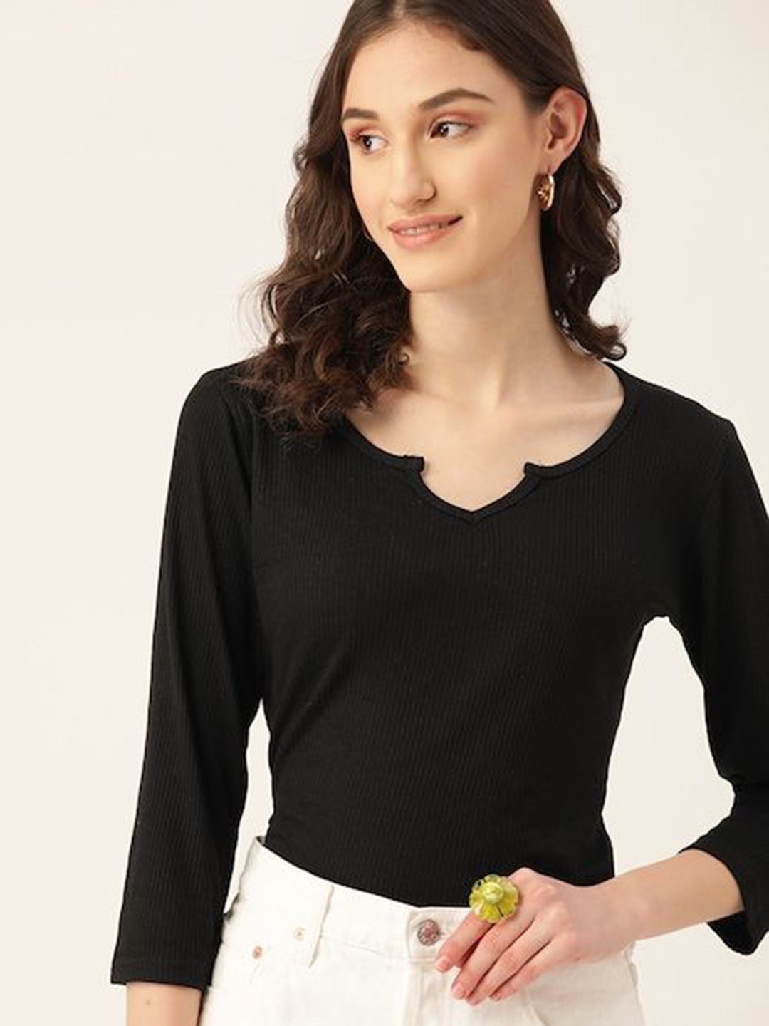 

DressBerry Cotton Top, Black