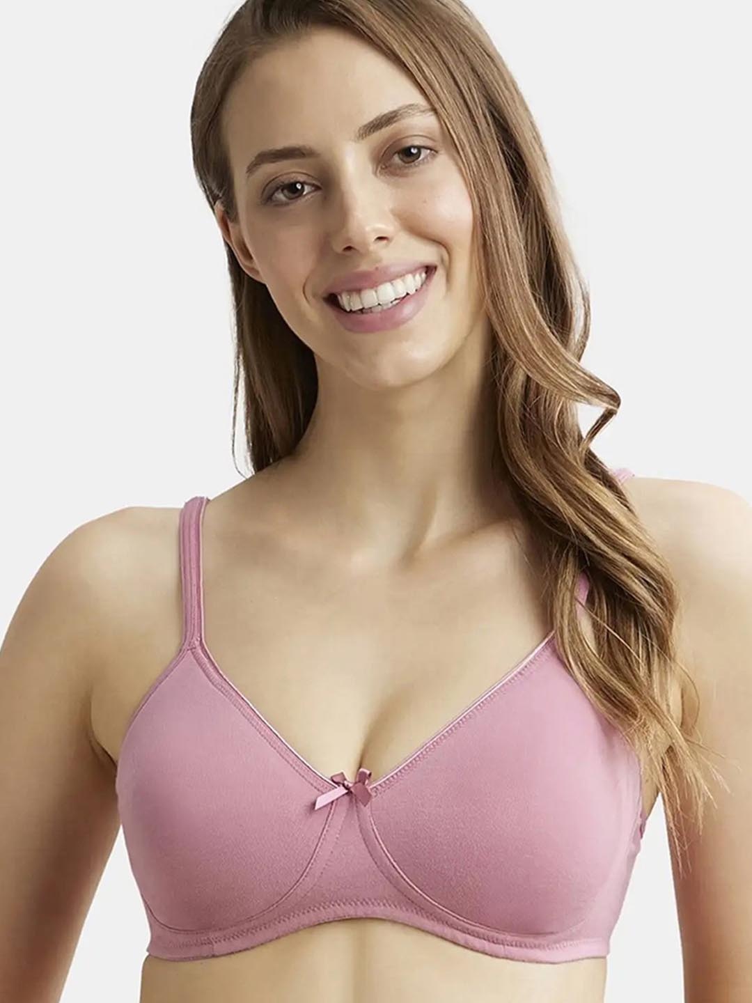 

Nakshu Bra Full Coverage Lightly Padded, Pink