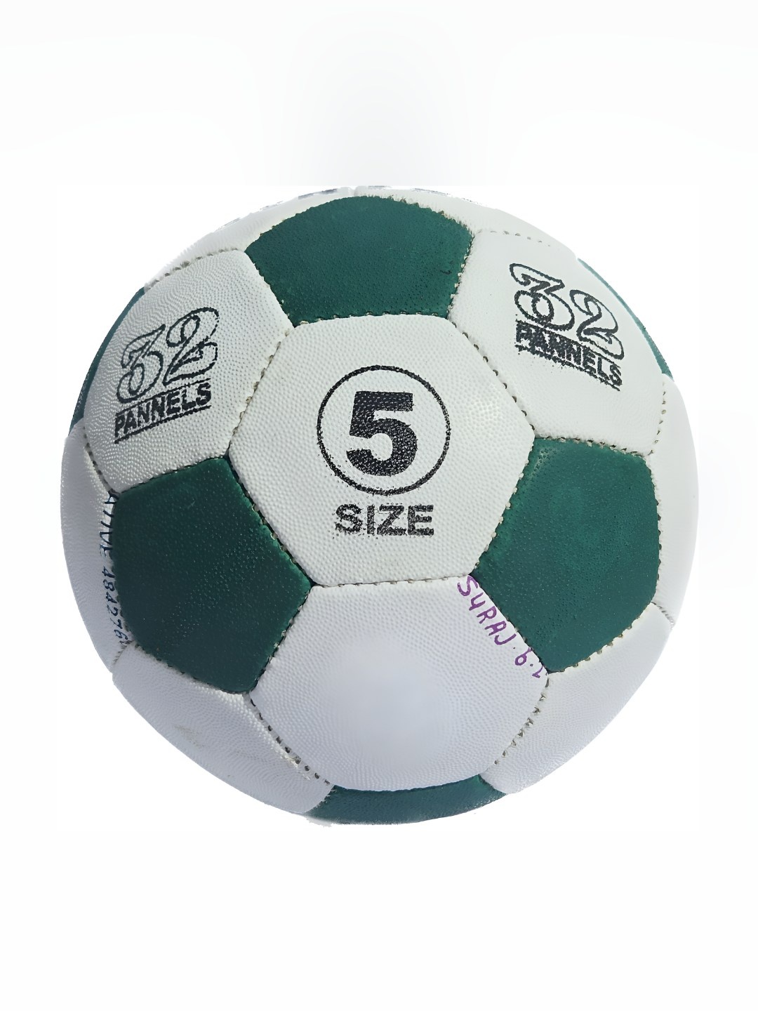 

HackerX Pebbled 32 Panel Throwball, Green