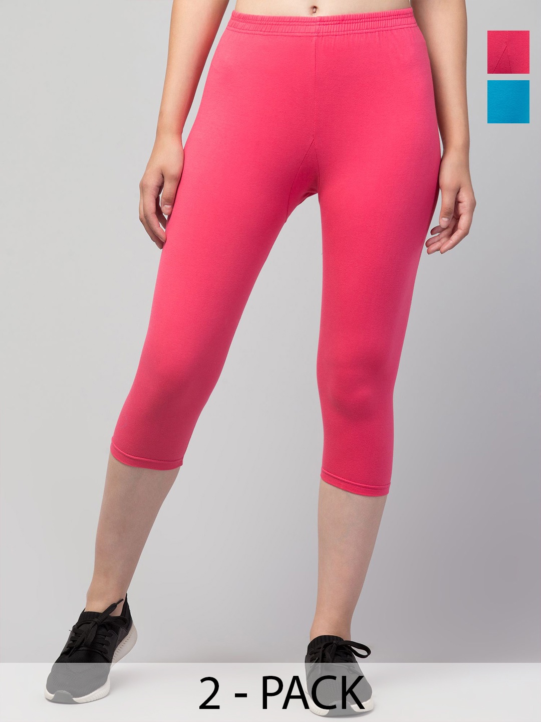 

CKARFE Women Capris, Pink
