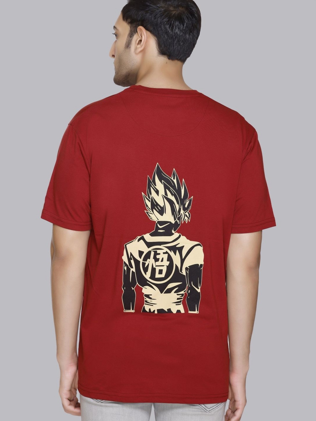 

STELVIN Men Printed Pockets T-shirt, Red