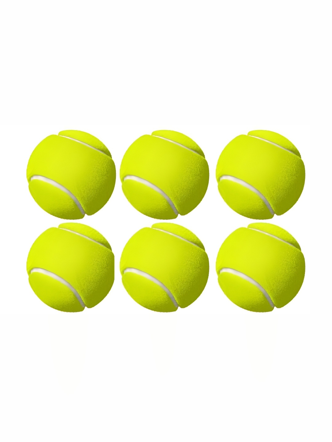 

HackerX 6-Pc Fuzzy Sports Tennis Balls, Yellow