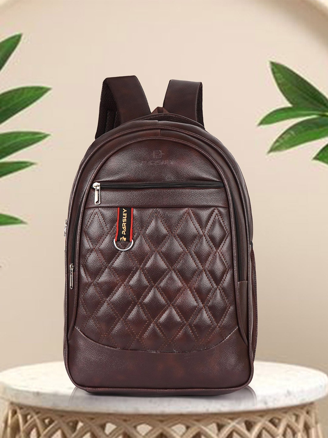 

PARSLEY Unisex Backpacks, Brown