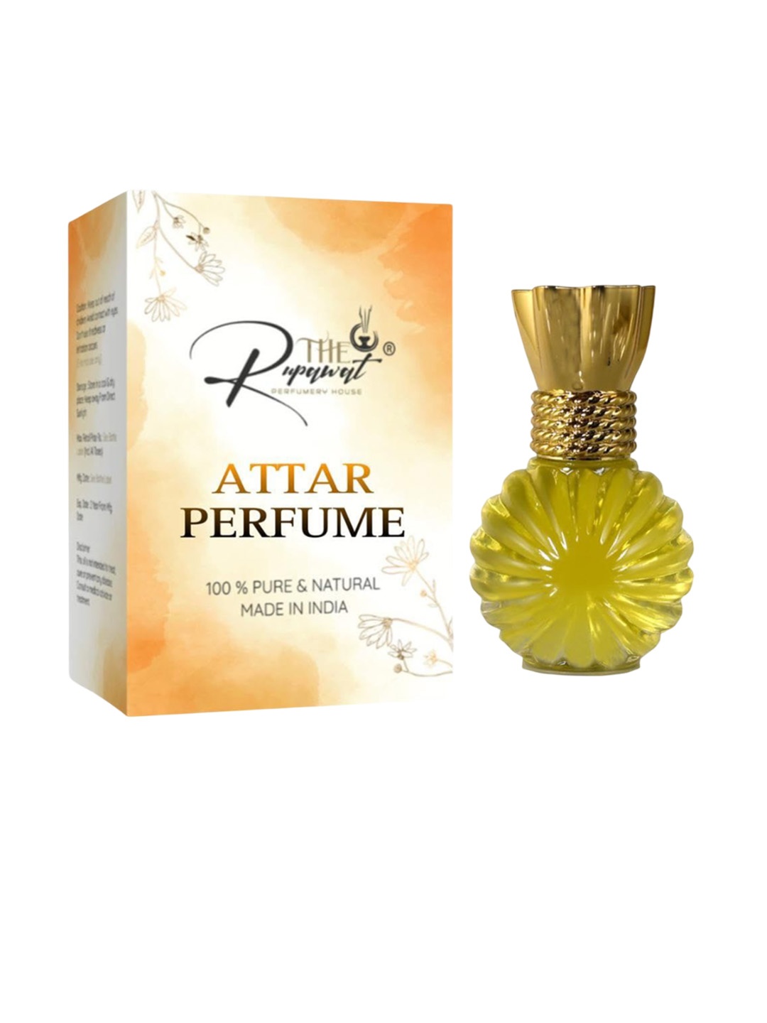 

THE RUPAWAT Perfumery House Bad Girl Premium Natural & Alcohol Free Attar - 12 ml, Transparent