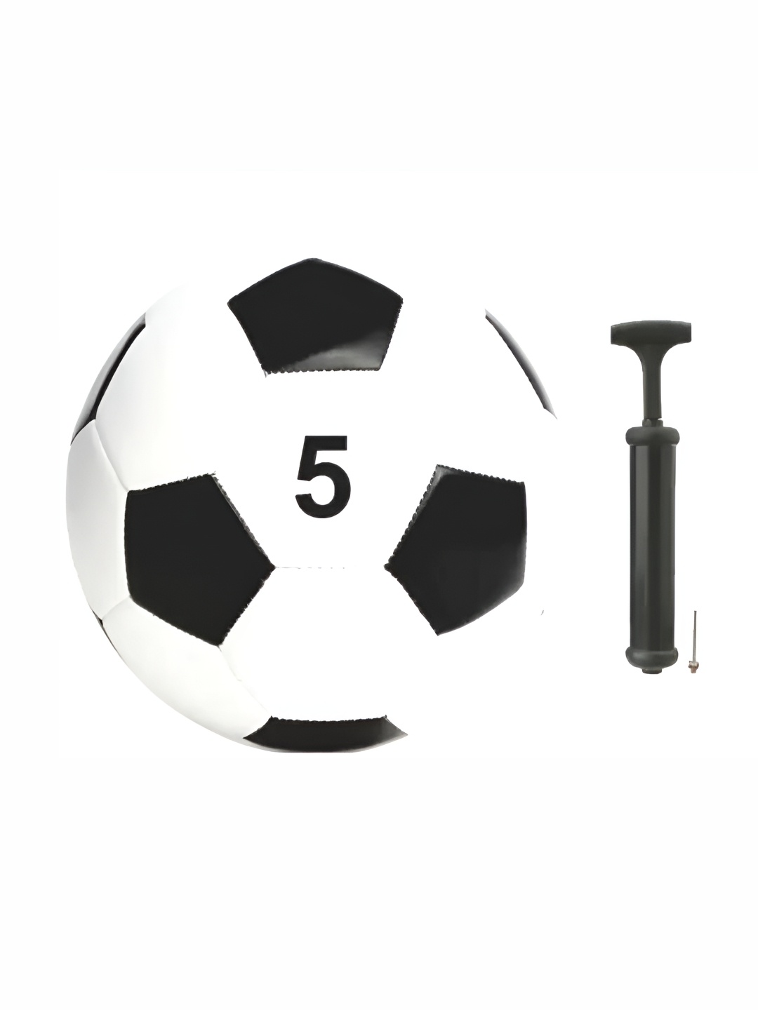 

HackerX Pebble Sports Football With Pump, Black
