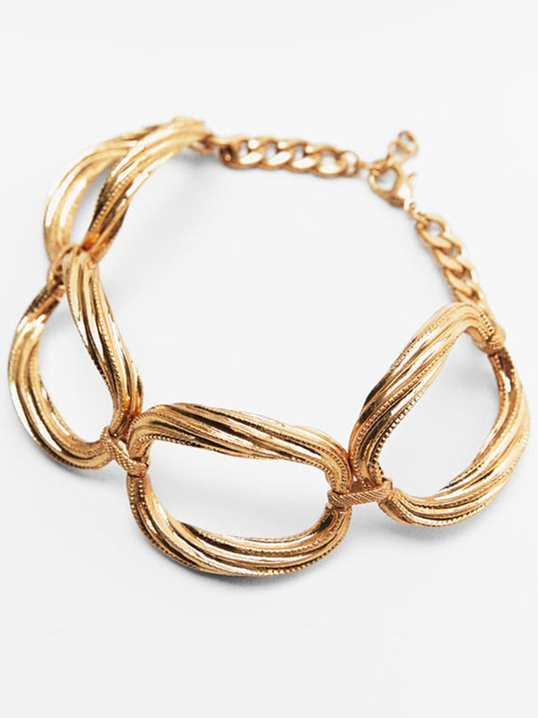 

Just Lil Things Contemporary Necklace, Gold