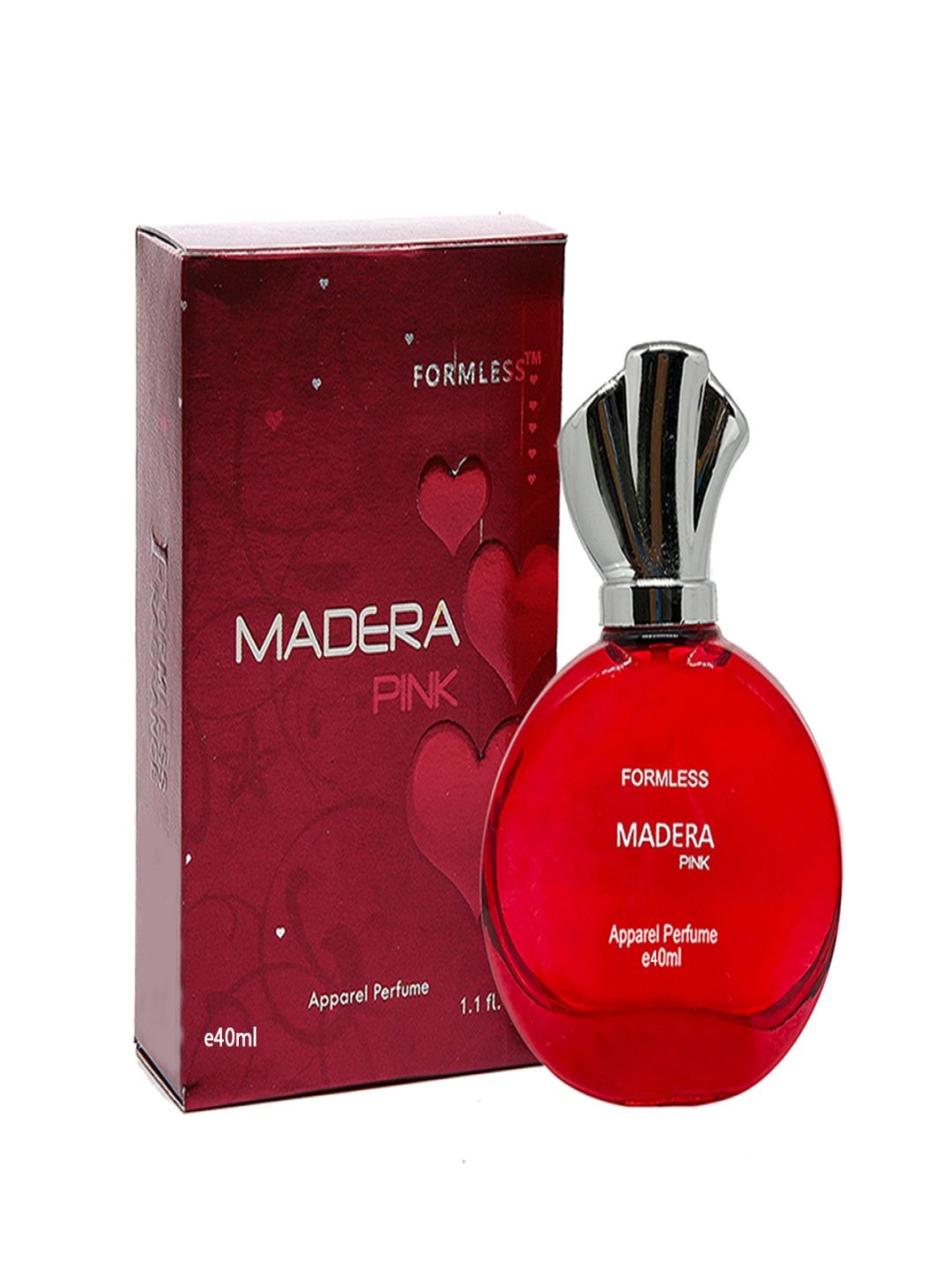 

Formless Fragrance Madera Pink Long-Lasting Perfume - 40 ml, Red