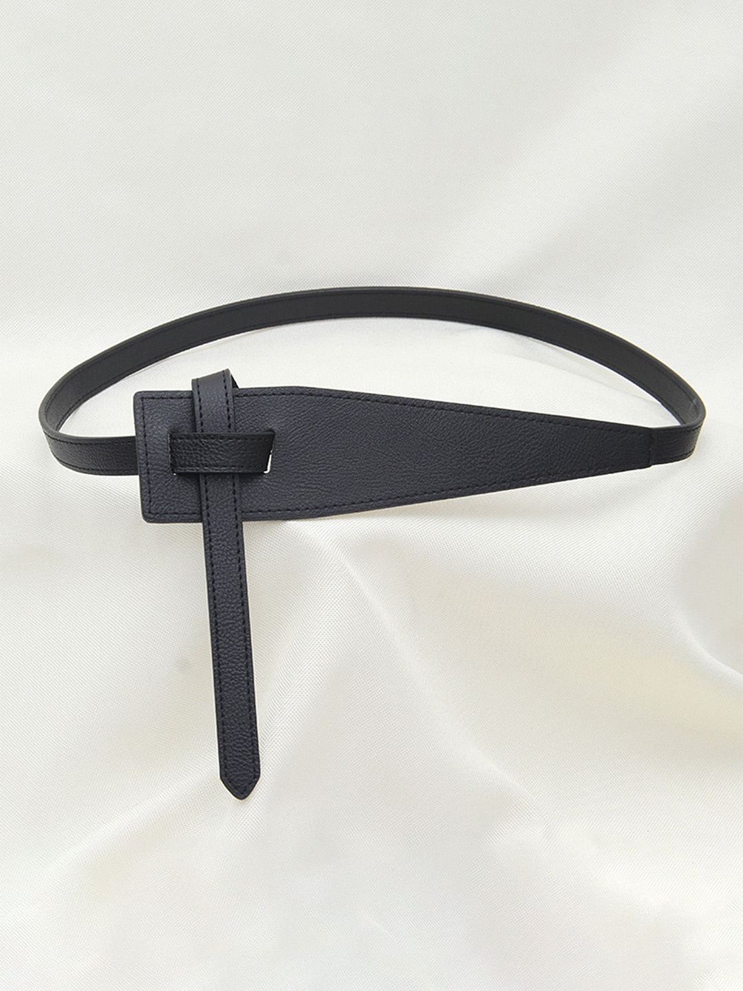 

Just Lil Things Women Tie-Ups Belt, Black