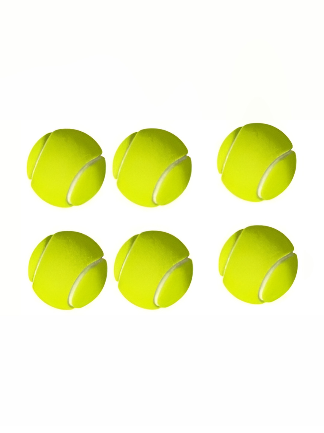 

HackerX Pack Of 6 Tennis Ball, Green