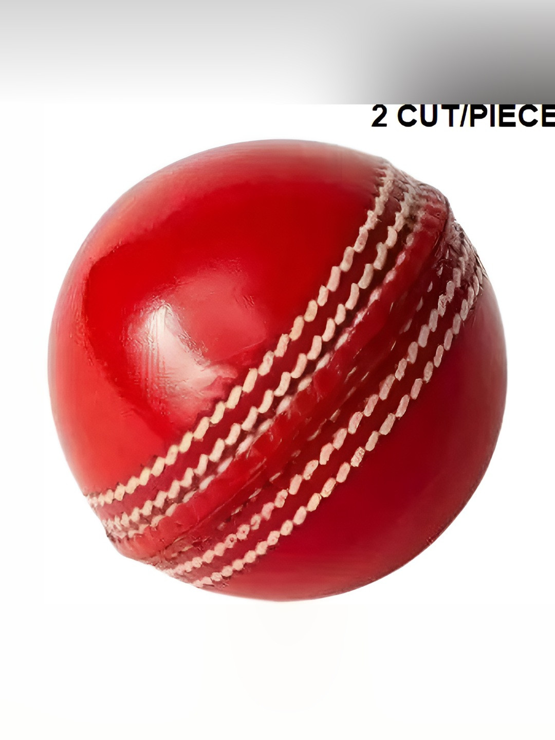 

HackerX Leather Sports Cricket Ball, Red