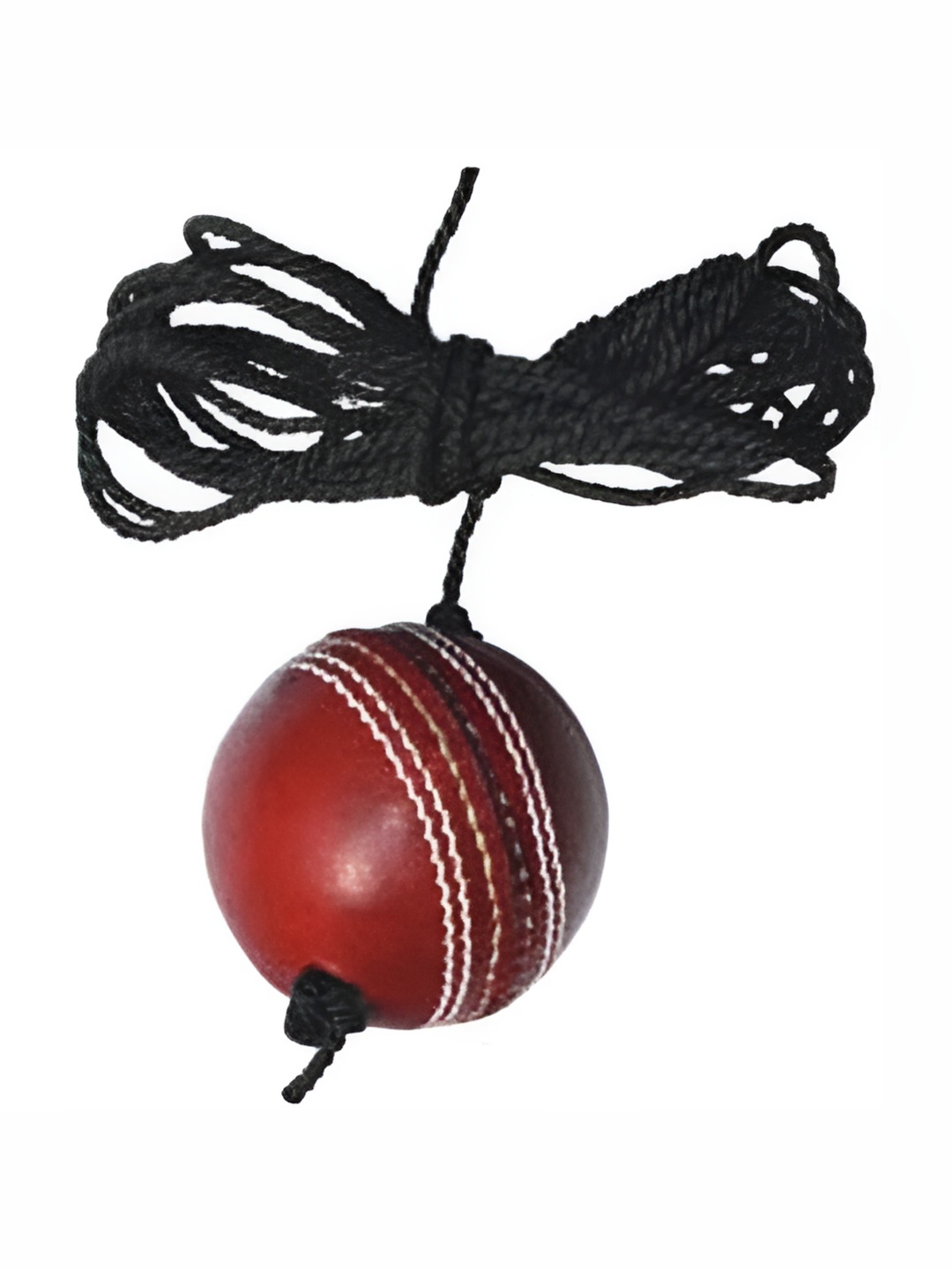 

HackerX Printed Leather Cricket Hanging Ball, Red