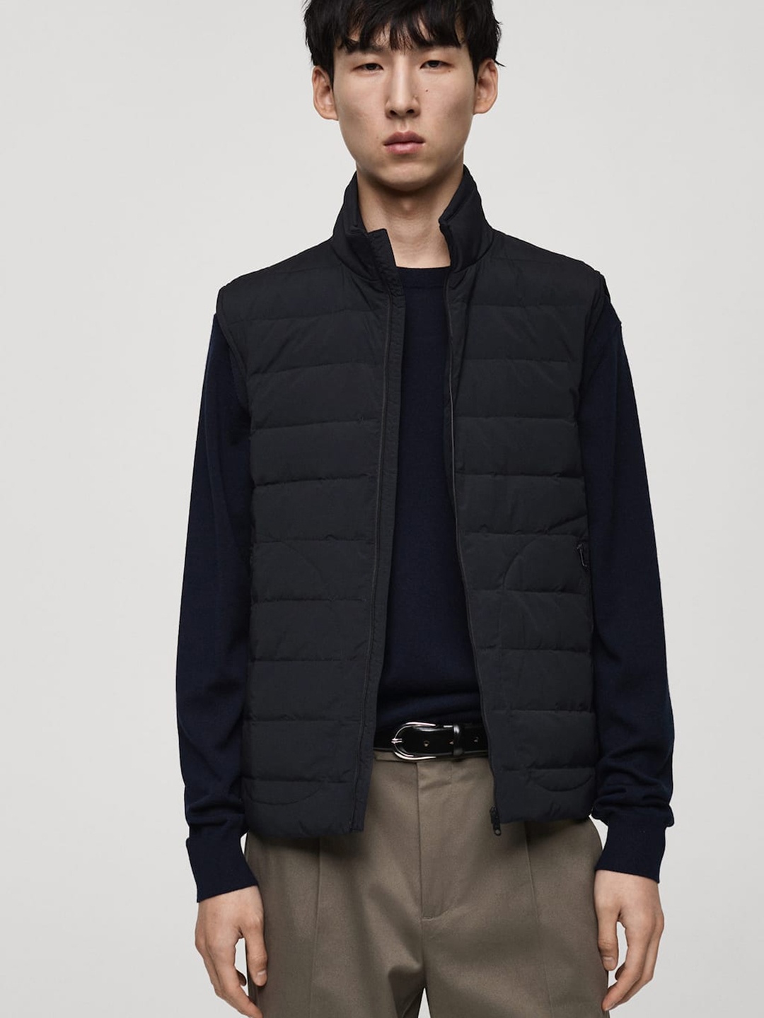 

MANGO MAN Outdoor Jacket, Black