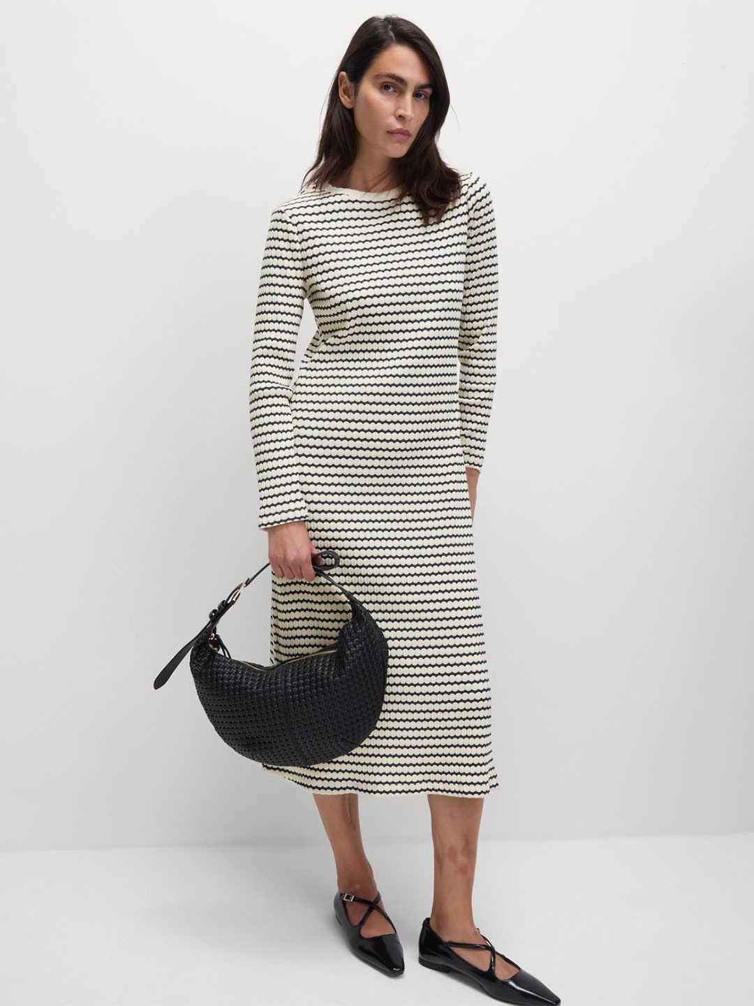 

Marks & Spencer Striped T-shirt Dress, Multi