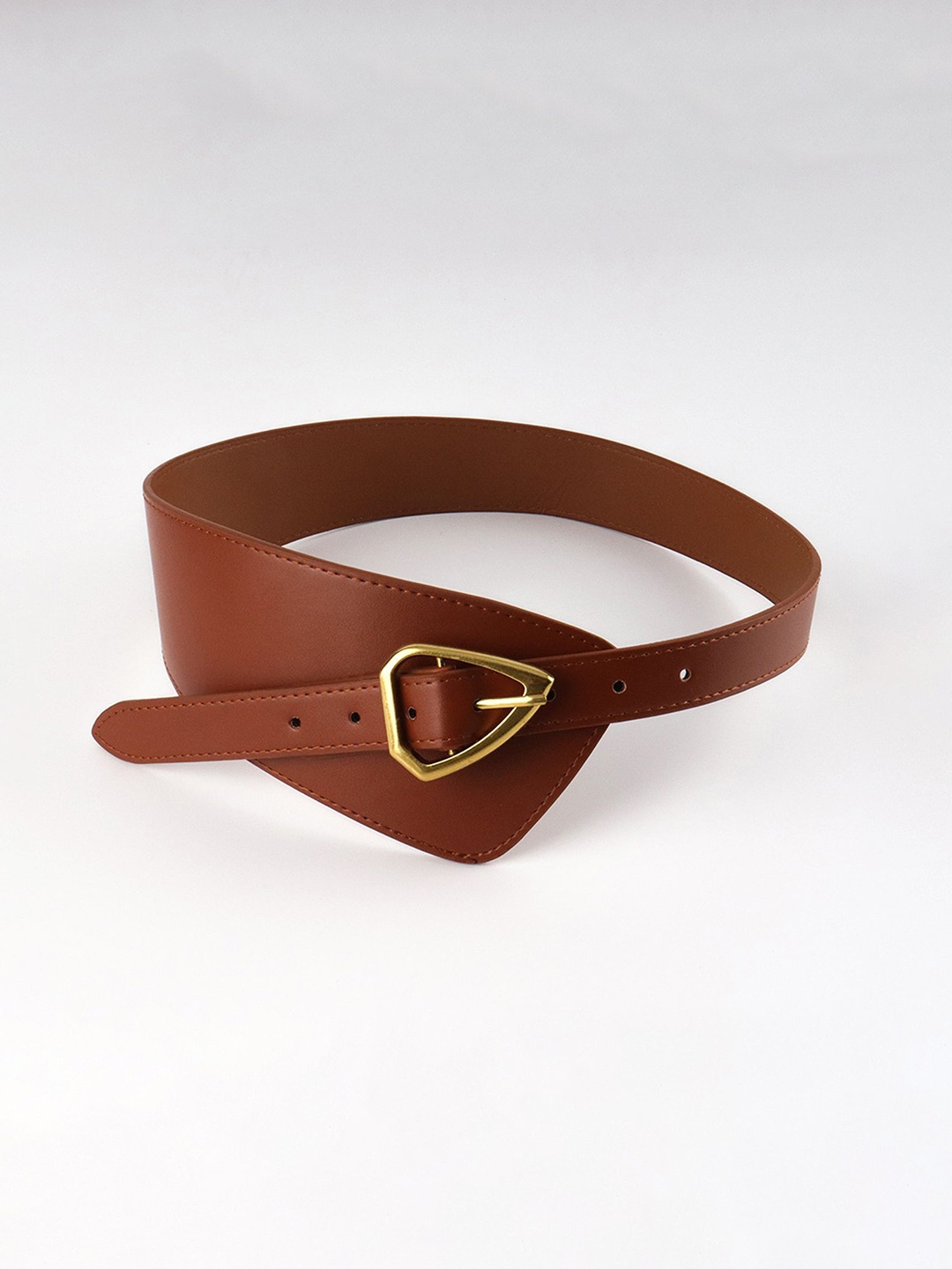 

Just Lil Things Women Slim Belt, Brown