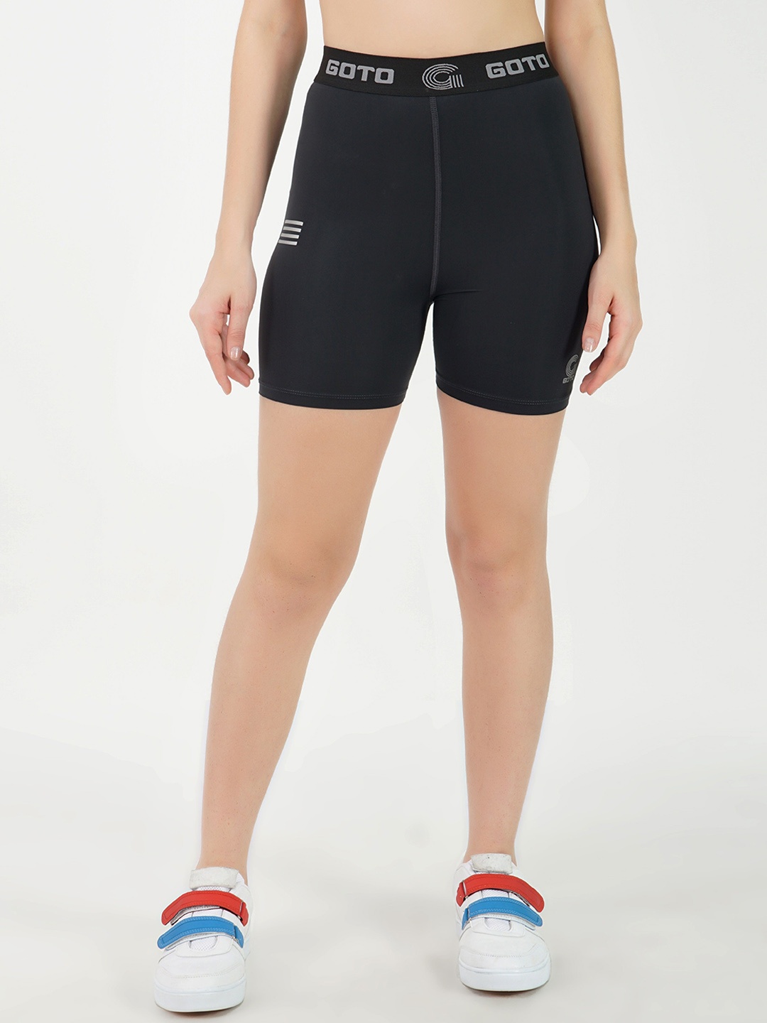 

GOTO Women Dri-FIT Sports Short Tights, Black