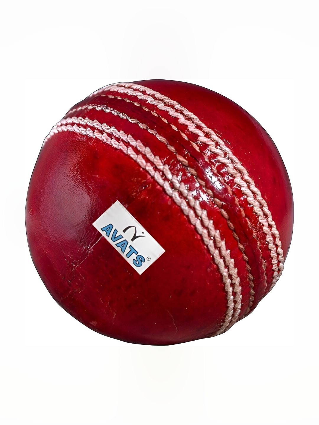 

HackerX Leather Sports Cricket Ball, Red