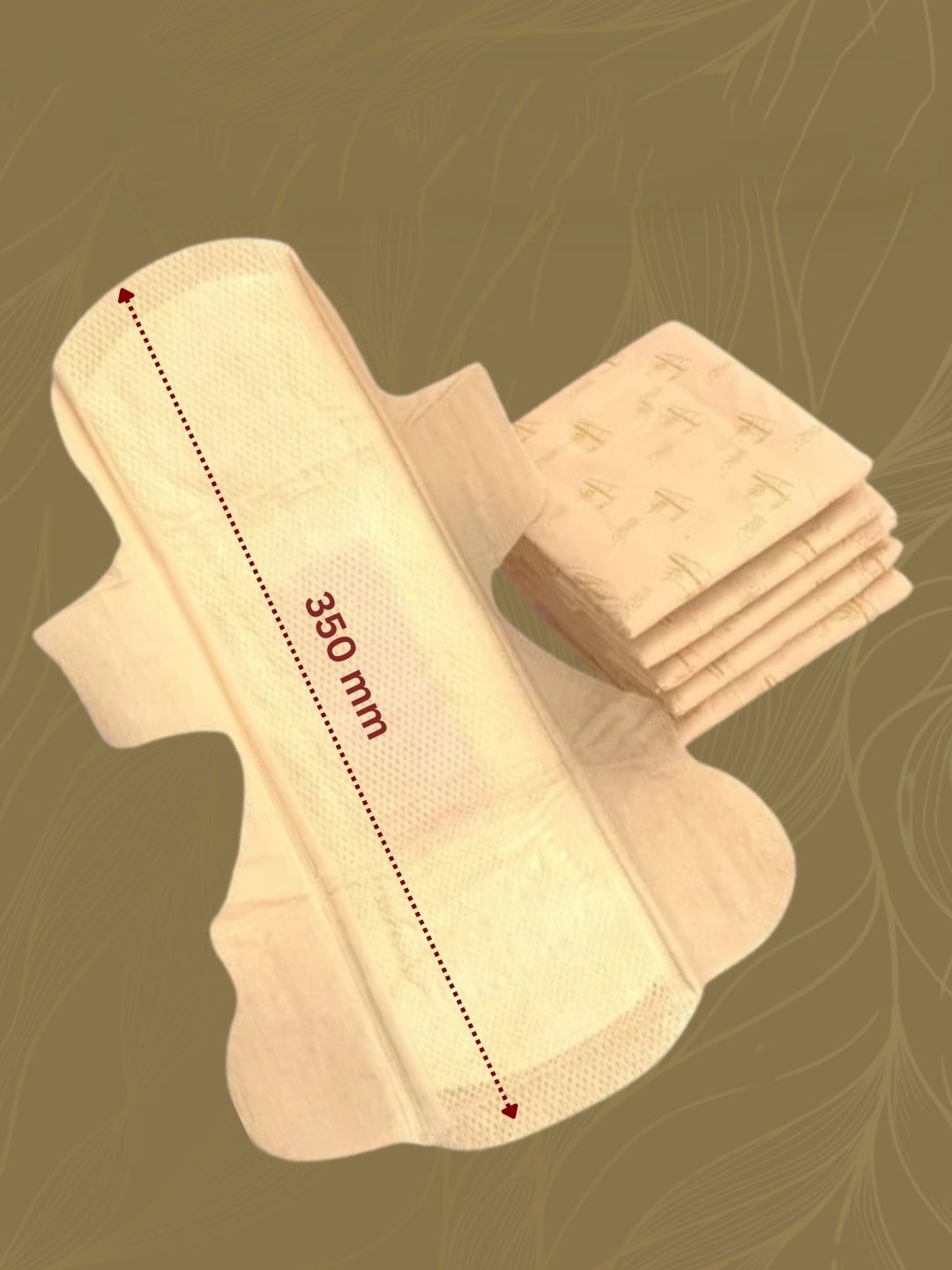 

Graciss Set Of 2 Bamboo Sanitary Pads - 20 Pads Each, White