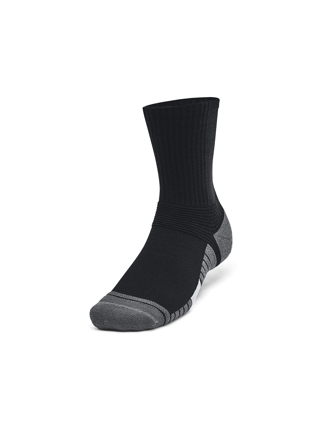 

UNDER ARMOUR Team Crew Socks, Black
