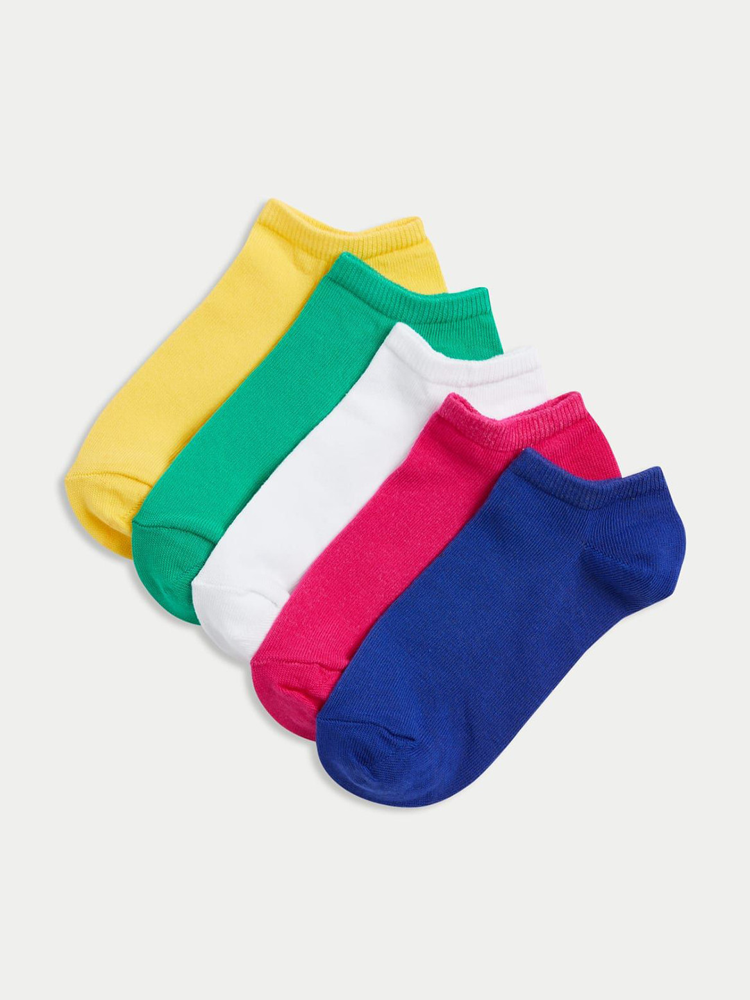 

Marks & Spencer Women Pack Of 5 Shoe Liner Socks, Pink