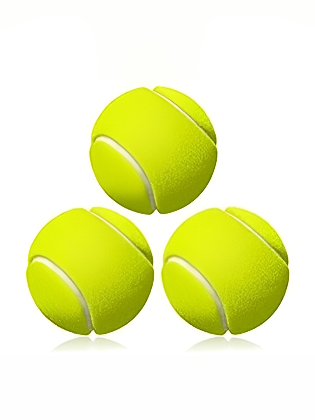 

HackerX 3Pcs Fuzzy Sports Tennis Ball, Green